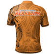Sam Houston State Bearkats Football Polo Shirt -  Polynesian Tatto Circle Crest - NCAA