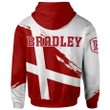 Bradley BravesFootball - Logo Team Curve Color Hoodie - NCAA
