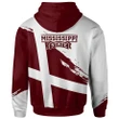 Mississippi State Bulldogs Football - Logo Team Curve Color Hoodie - NCAA