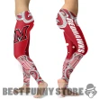 Miami RedHawks Leggings - Colorful Summer With Wave - NCAA