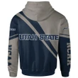 Utah State Aggies Logo Hoodie Cross Style - NCAA