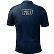 Fiu Panthers Football Polo Shirt -  Polynesian Tatto Circle Crest - NCAA