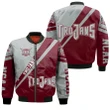 Troy Trojans Logo Bomber Jacket Cross Style - NCAA