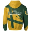 San Francisco DonsFootball - Logo Team Curve Color Hoodie - NCAA