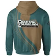 Coastal Carolina Chanticleers Football - Logo Team USA Map Hoodie - NCAA
