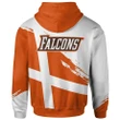 Bowling Green Falcons Football - Logo Team Curve Color Hoodie - NCAA