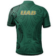 Uab Blazers Football Polo Shirt -  Polynesian Tatto Circle Crest - NCAA