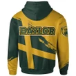 Baylor BearsFootball - Logo Team Curve Color Hoodie - NCAA