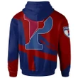Penn QuakersFootball - Logo Team Curve Color Hoodie - NCAA