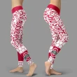 Ohio State Buckeyes Leggings - Incredible Patterns Luxury Nice