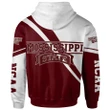 Mississippi State Bulldogs Logo Hoodie Cross Style - NCAA