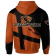 Oregon State BeaversFootball - Logo Team Curve Color Hoodie - NCAA