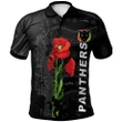 Personalized Rugby Anzac Day Polo Shirt Penrith Panthers Style 08