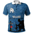 Personalized Rugby Anzac Day Polo Shirt Canterbury-Bankstown Bulldogs Style 02