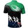 Rugby Anzac Day Polo Shirt Canberra Raiders Style 04