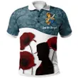 Rugby Anzac Day Polo Shirt Gold Coast Titans Style 03