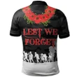Rugby Anzac Day Polo Shirt Penrith Panthers Style 09
