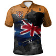 Personalized Rugby Anzac Day Polo Shirt Wests Tigers Style 07