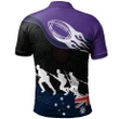 Rugby Anzac Day Polo Shirt Melbourne Storm Style 04
