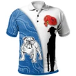 Personalized Rugby Anzac Day Polo Shirt Canterbury-Bankstown Bulldogs Style 10