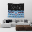 Cronulla-Sutherland Sharks Indigenous Wall Tapestry Home Decor NRL 2020