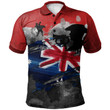 Personalized Rugby Anzac Day Polo Shirt St. George Illawarra Dragons Style 07