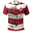 St. George Illawarra Dragons Polo Shirt NRL Personalized