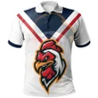 Sydney Roosters Polo Shirt Home & Away 2021 Personalized