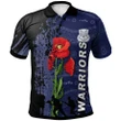 Personalized Rugby Anzac Day Polo Shirt New Zealand Warriors Style 08