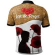 Rugby Anzac Day Polo Shirt Wests Tigers Style 03