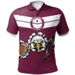 Manly-Warringah Sea Eagles Polo Shirt Home & Away 2021 Personalized