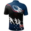 Rugby Anzac Day Polo Shirt Sydney Roosters Style 04