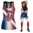 Combo Sydney Roosters Hollow Tank Top & Leggings NRL