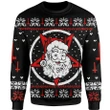 Satanic Christmas Sweatshirt Hail Santa
