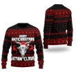 Satanic Christmas Sweater Satan Claus Merry Anti Christmas