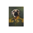 The Male Army Personnel Custom Pet Canvas