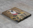 The Male Military Officer Custom Pet Canvas