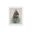 Portrait Of A Male Scottish Clan Tartan Ronald Custom Pet Canvas