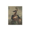 Portrait Of A Male Duke Scottish Clan Tartan Gordon Custom Pet Canvas