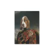 Portrait Of A Male Country Landowner And A Historian Scottish Clan Tartan Robertson Custom Pet Canvas