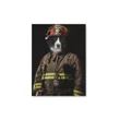 Portrait Of A Mount Desert Fire Dept Safety Firefighter Custom Pet Canvas