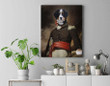 The Male American Officer Custom Pet Canvas