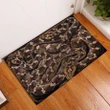 Scary Brown Snake Doormat #Halloween
