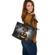 Halloween Leather Tote Bag Trick Or Treat #Halloween