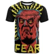Trump Halloween T-Shirt Fear All Over Print #Halloween