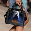 Happy Halloween Shoulder Handbag Halloween Dark Castle #Halloween