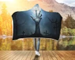 Halloween Hooded Blanket Hand Coming Out Of Ground #Halloween