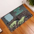 Halloween Trick Or Treat Doormat Zombie Coming Out Of Ground #Halloween