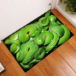 Scary Green Snake Doormat #Halloween