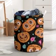 Halloween Pumpkin Laundry Basket #Halloween